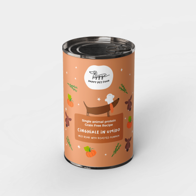 Monoproteico Cinghiale in umido con zucca arrostita